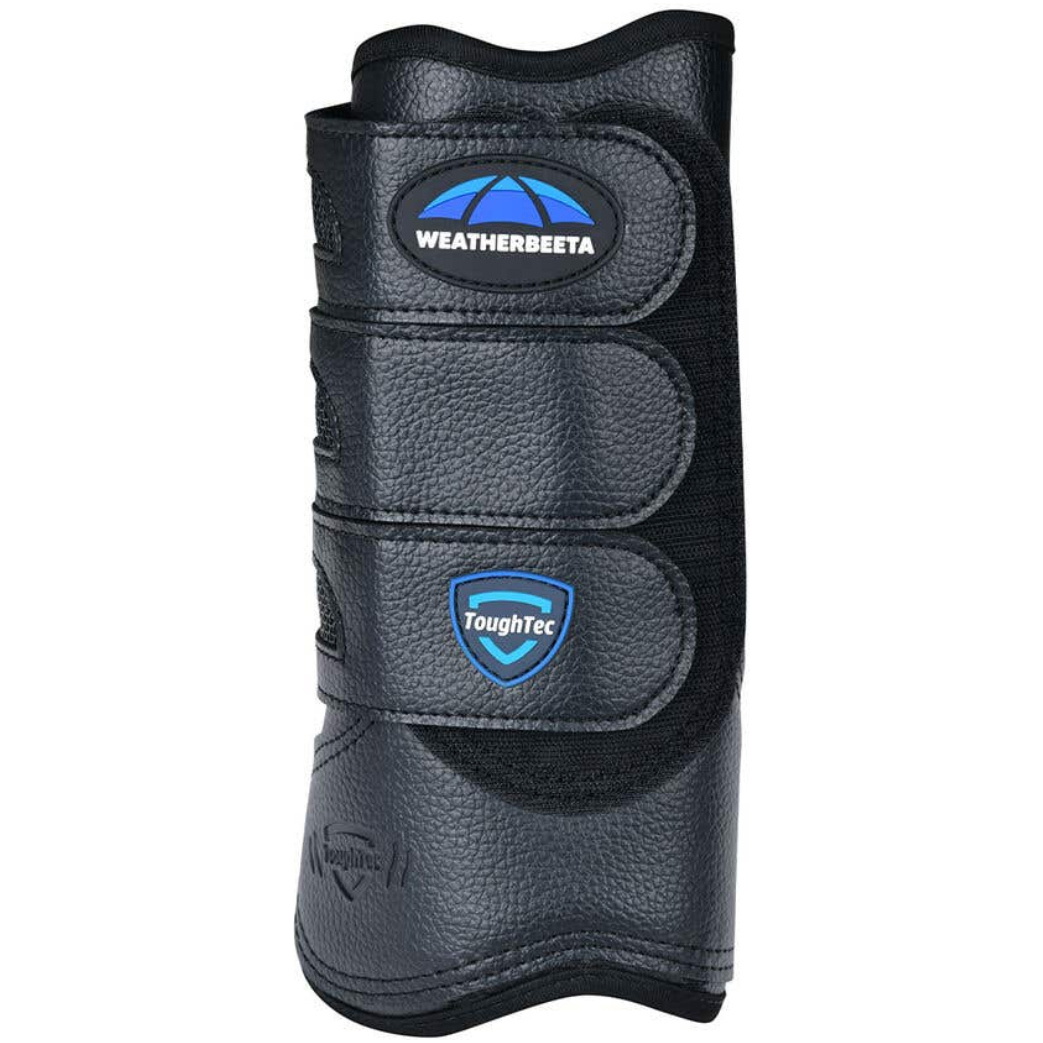 2025 Weatherbeeta Tough - Tec Vielseitigkeit Front Stiefel 1027519 - Black